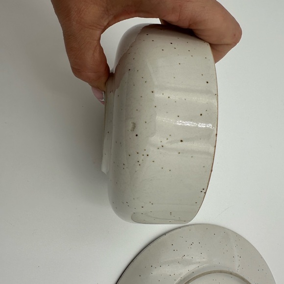 Vintage Child Dish Set Farmer Boy Plate & Bowl - Picture 6 of 6